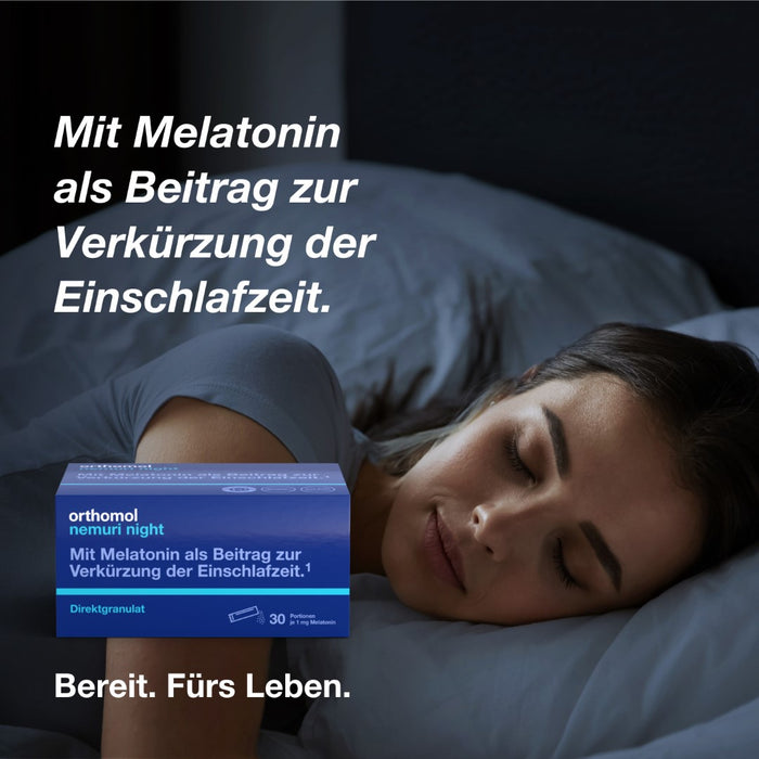 Orthomol Nemuri night (Direktgranulat), 30 St. Tagesportionen