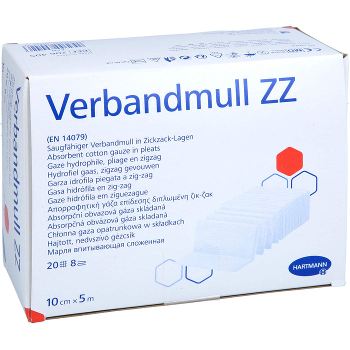 HARTMANN Verbandmull ZZ 10 cm x 5 m, 1 pc pansement