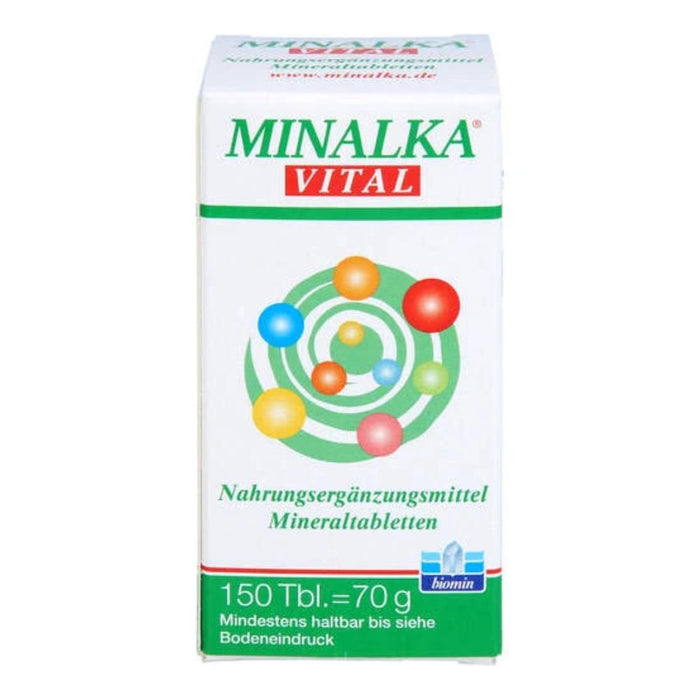 MINALKA vital Mineraltabletten, 150 pc Tablettes