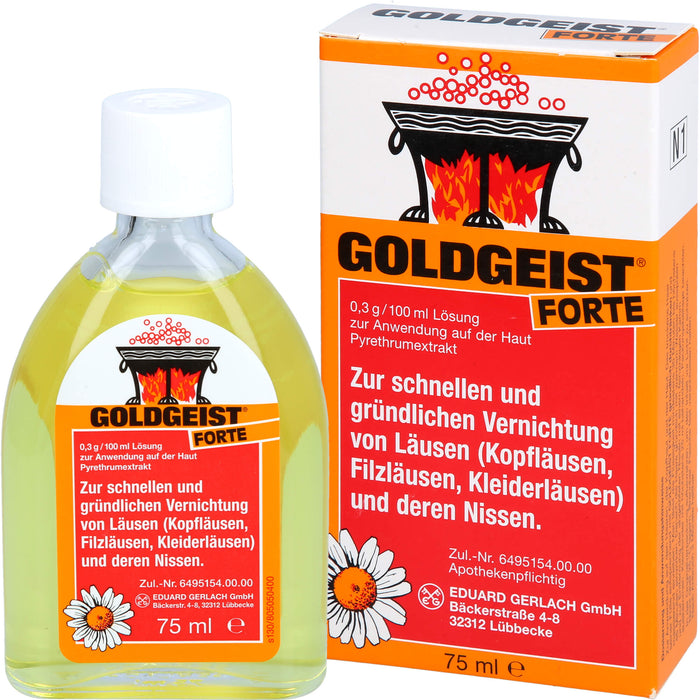 GOLDGEIST forte Lösung, 75 ml Solution