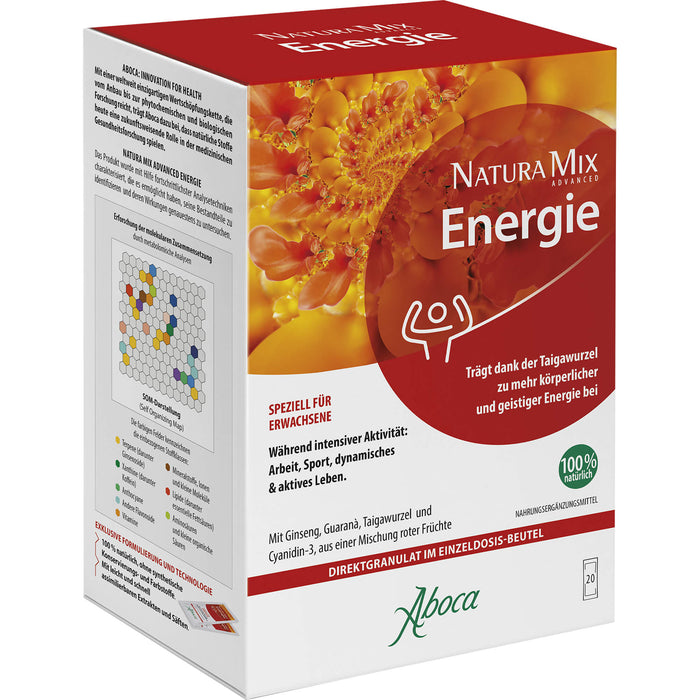 Natura Mix Advanced Energ, 20X2.5 g GRA