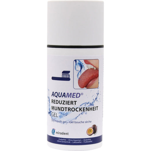 Miradent Aquamed Gel reduziert Mundtrockenheit, 100 ml Gel