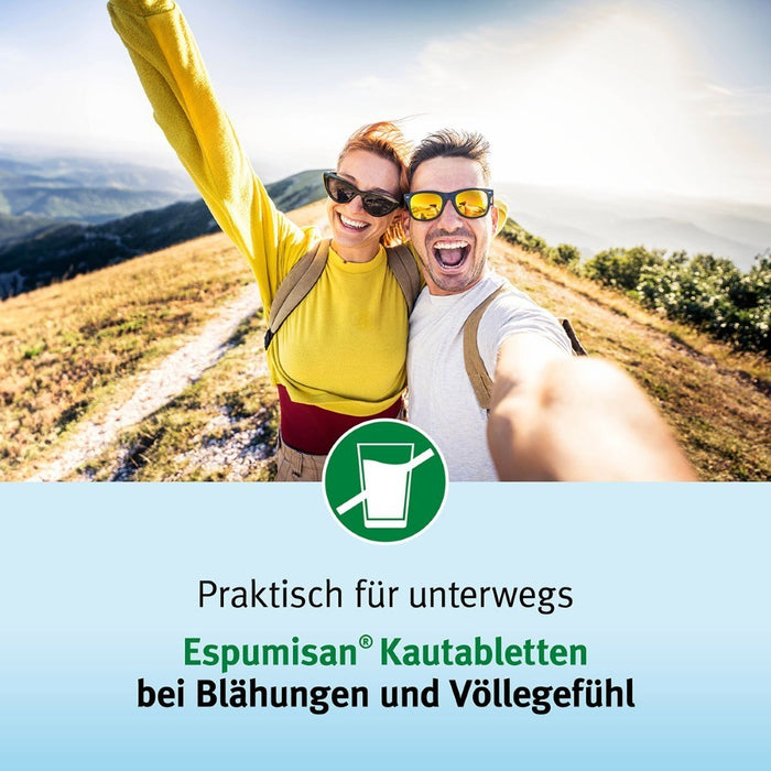 Espumisan Kautabletten bei Blähungen und Völlegefühl, 50 pc Tablettes