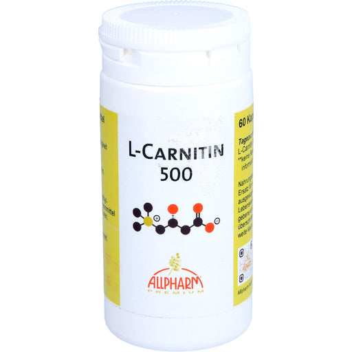 L-Carnitin 500mg Kapseln, 60 St KAP