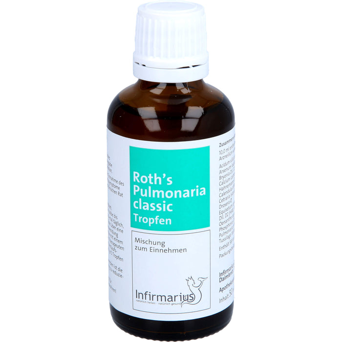 Roth's Pulmonaria classic Tropfen, 50 ml Solution