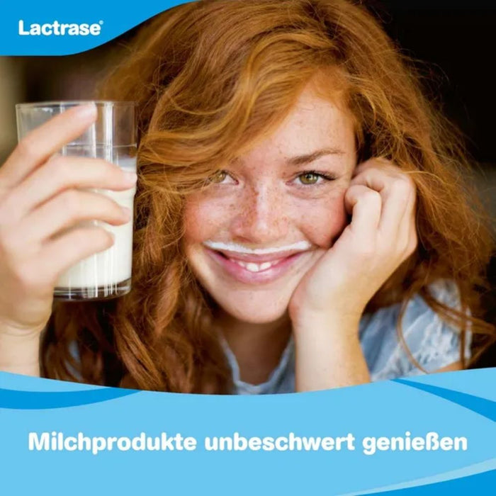 Lactrase 6000 FCC Einheiten Tabletten bei Lactose-Intoleranz Doppelpack, 240 pc Tablettes