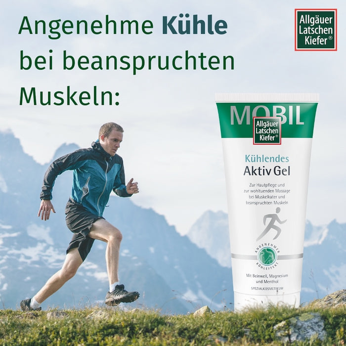 Allgäuer Latschenkiefer Kühlendes Aktiv Gel, 200 ml Gel