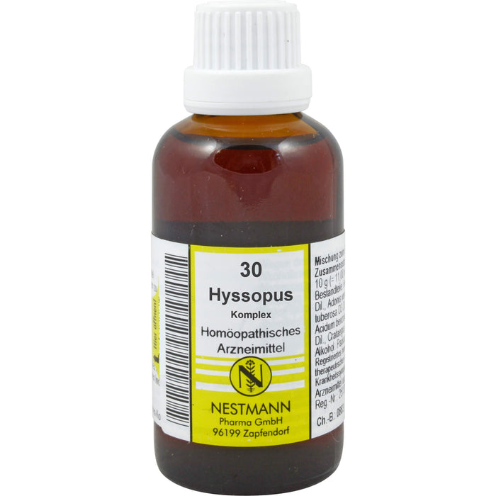 NESTMANN Hyssopus Komplex Nr. 30 flüssige Verdünnung, 50 ml Lösung