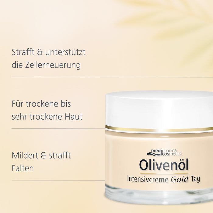 Olivenöl Intensivcreme Gold ZELL-AKTIV Tagescreme, 50 ml Creme