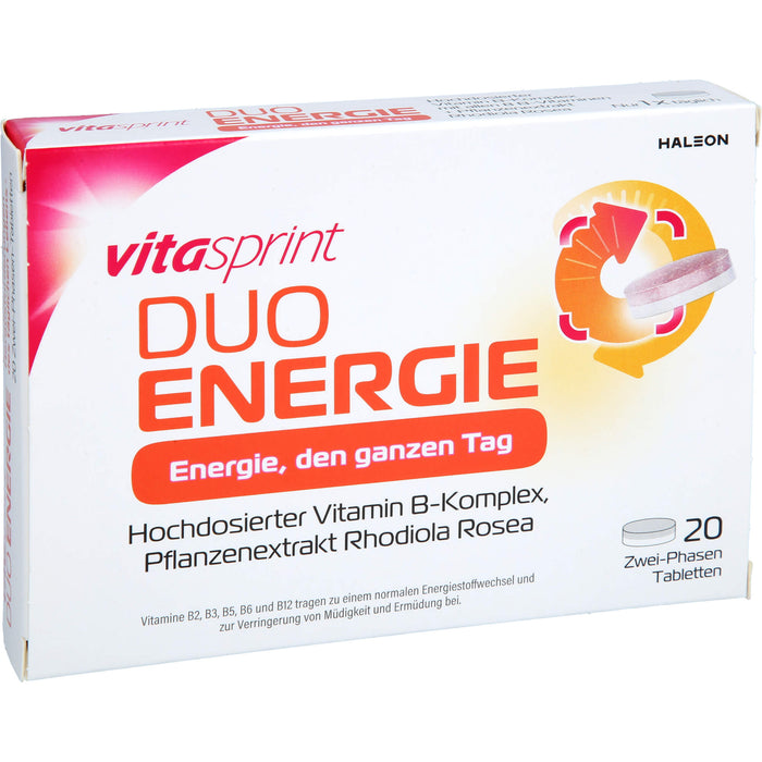 Vitasprint Duo Energie, 20 St TAB