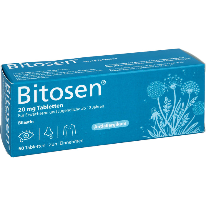 Bitosen 20 mg, 50 pc Tablettes