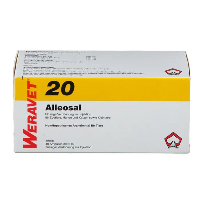WERAVET 20 Alleosal vet Ampullen, 80 ml Solution