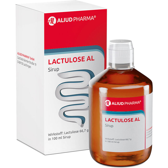 Lactulose AL Sirup, 500 ml Lösung