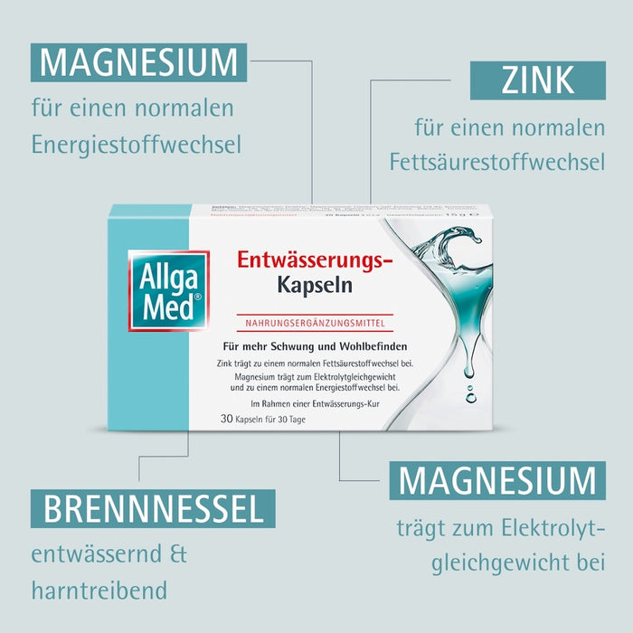 Allga Med Entwässerungskapseln, 30 pc Capsules