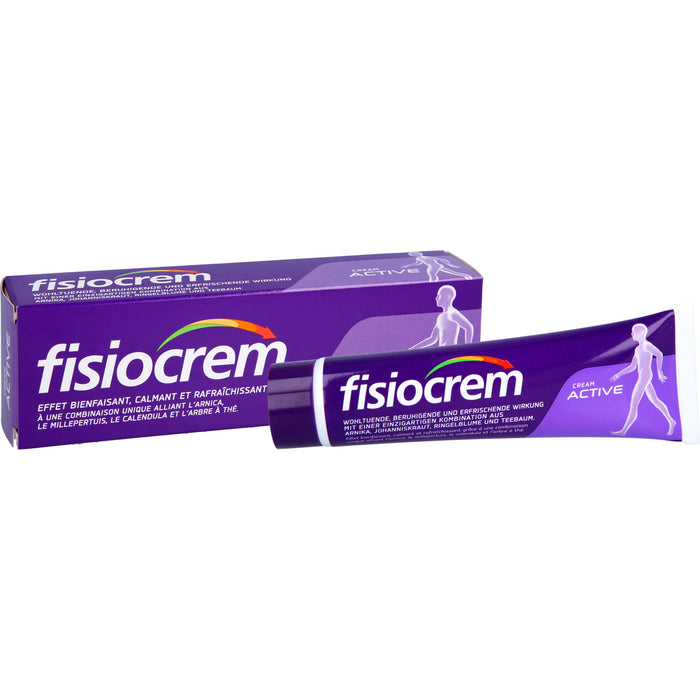 Fisiocrem Cream Active wohltuende Massagecreme, 60 ml Crème