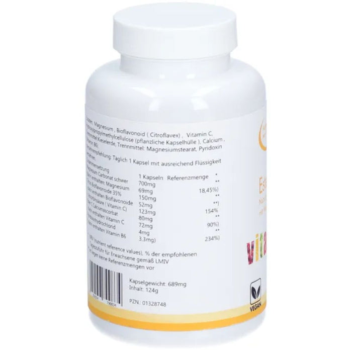 Hannes pure Lebenslust Ester C vegetarische Kapseln, 180 pcs. Capsules