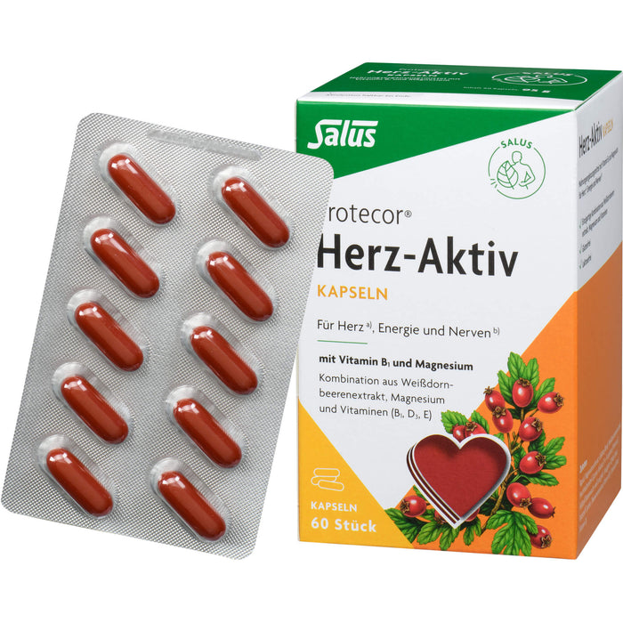 Protecor Herz-Aktiv Kapseln, 60 St KAP