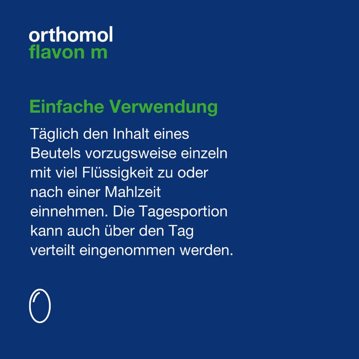 Orthomol Flavon m - wichtige Mikronährstoffe für den Zellschutz - speziell für den Mann - mit Selen, Zink und Omega-3-Fettsäuren, 30 St. Tagesportionen