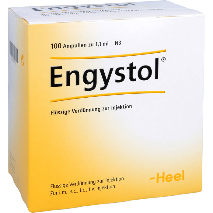 Engystol  Flüssige Verdünnung zur Injektion, 100 pc Ampoules