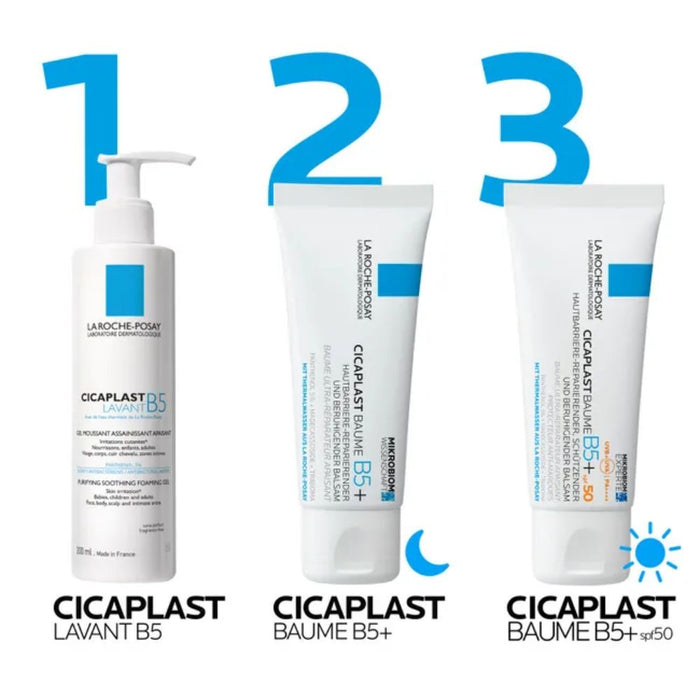 La Roche-Posay Cicaplast Baume B5+ LSF 50 hautberuhigender und regenerierender Balsam, 40 ml Balm