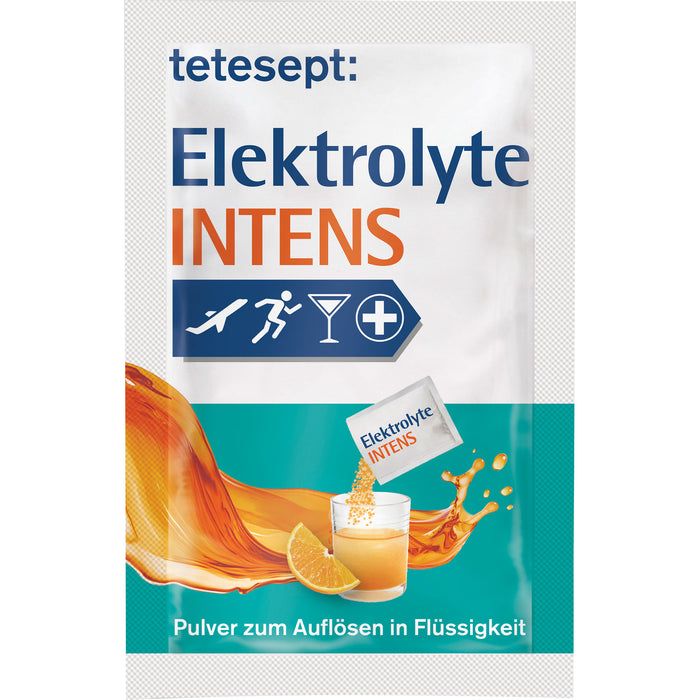 Tetesept Elektrolyte Intens Pulver, 10 St. Beutel
