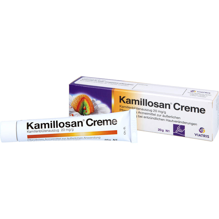 Kamillosan Creme entzündungshemmend, reizlindernd, wundheilungsfördernd, 20 g Creme