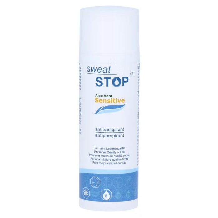 sweatSTOP Aloe Vera Sensitive Antitranspirant Lotion, 50 ml Lotion