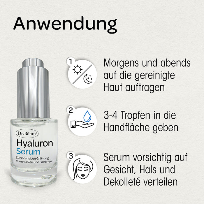 Dr. Böhm Hyaluron Serum, 15 ml Konzentrat