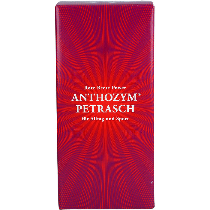 ANTHOZYM PETRASCH alkoholfrei Rote Beete Power Flüssigkeit, 500 ml Lösung