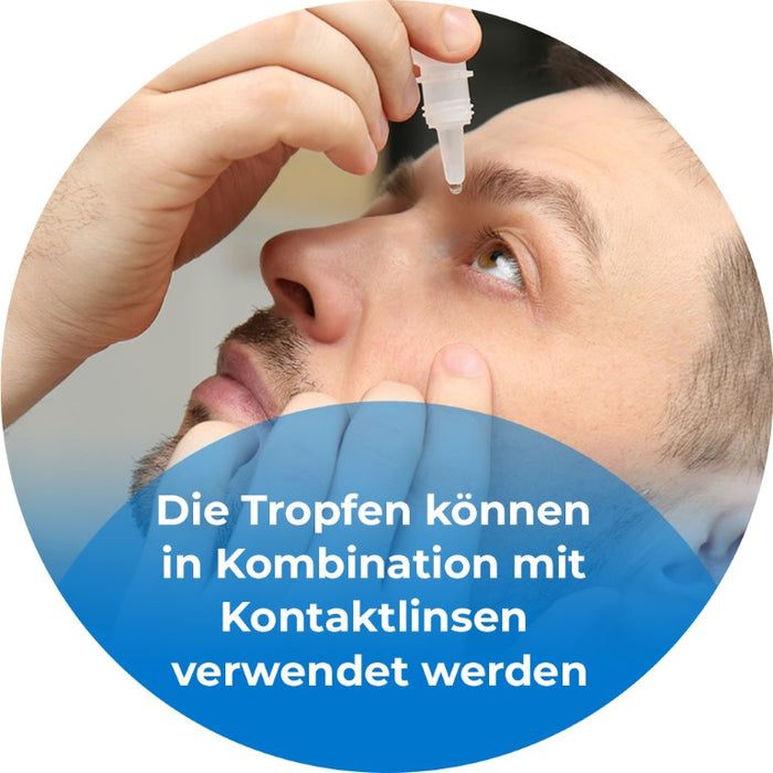OCUTEARS Hydro+ Augentropfen bei beanspruchten Trockenen Augen mit Hyaluronsäure, 15 pc Pipettes à dose unique