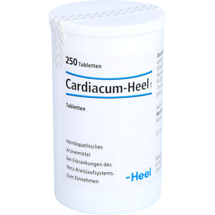 Cardiacum Heel T Tabl., 250 pcs. Tablets