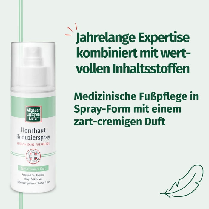 Allgäuer Latschenkiefer Hornhaut Reduzierspray, 150 ml Spray