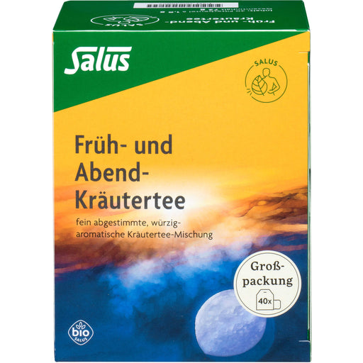 Salus Früh- und Abend-Kräutertee, 40 St. Filterbeutel