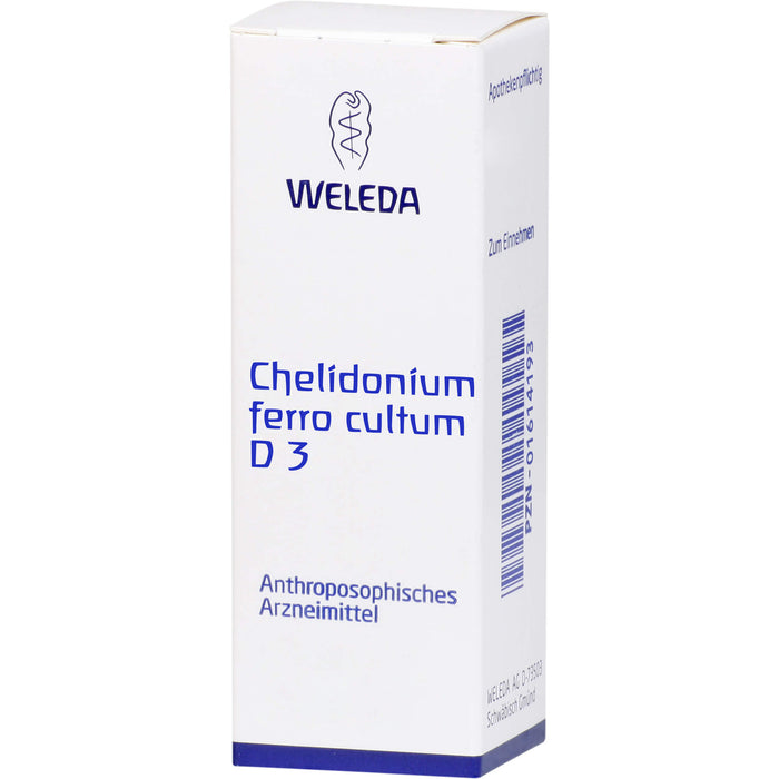 WELEDA Chelidonium Ferro cultum D3 flüssige Verdünnung, 50 ml Lösung
