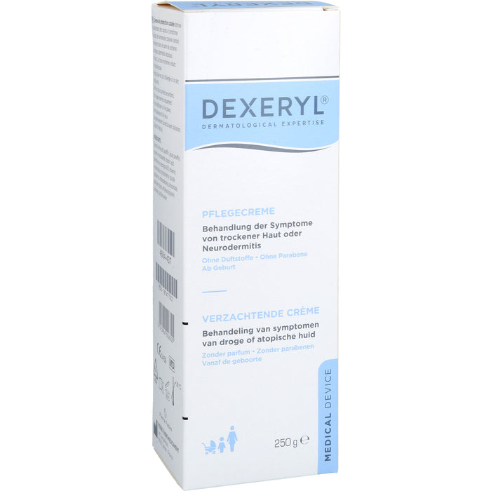 DEXERYL Pflegecreme bei trockener Haut oder Neurodermitis, 250 g Cream