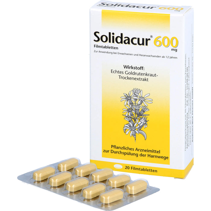 Solidacur 600 mg, Filmtabletten, 20 St FTA