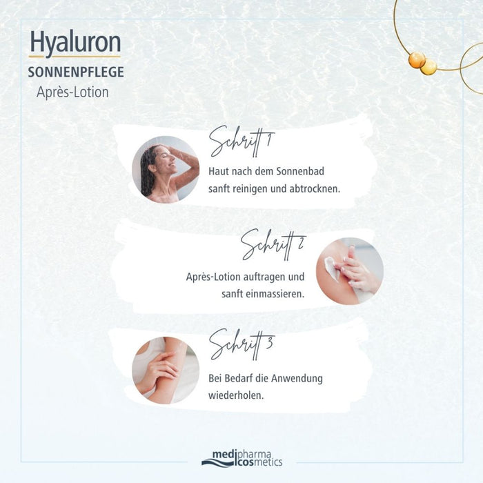 Medipharma Cosmetics Hyaluron Sonnenpflege Après-Lotion, 150 ml Creme