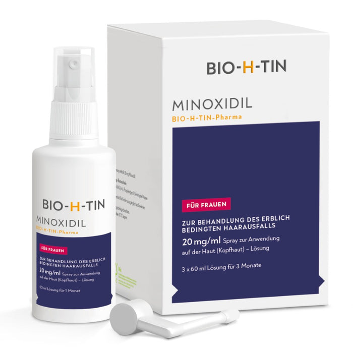 Minoxidil BIO-H-TIN-Pharma 20 mg/ml Lösung, 180 ml Solution