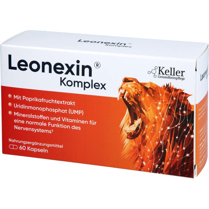 Leonexin Komplex Kapseln für eine normale Funktion des Nervensystems, 60 pc Capsules