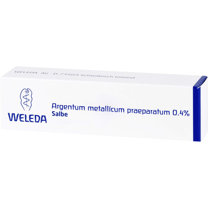 Argentum metallicum praep. 0.4% WELEDA Salbe, 25 g Salbe