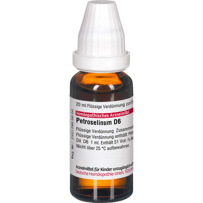 Petroselinum D6 DHU Dilution, 20 ml Solution