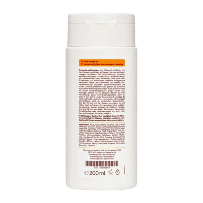 Redcare Derma Sonnencreme LSF 50, 200 ml Cream