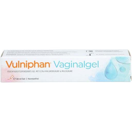 Vulniphan Vaginalgel zur Linderung bei akuten Symptomen von Scheidentrockenheit, 30 ml Gel