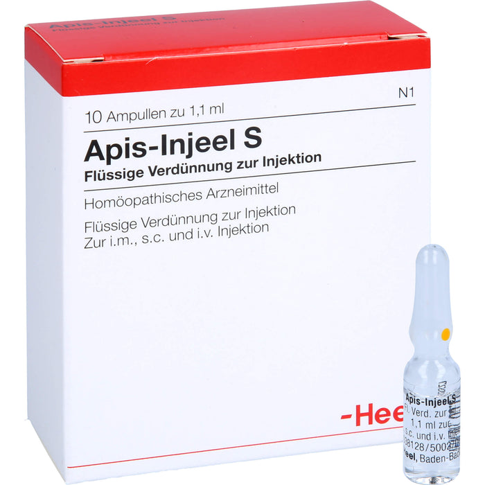 Heel Apis Injeel S flüssige Verdünnung, 10 pcs. Ampoules