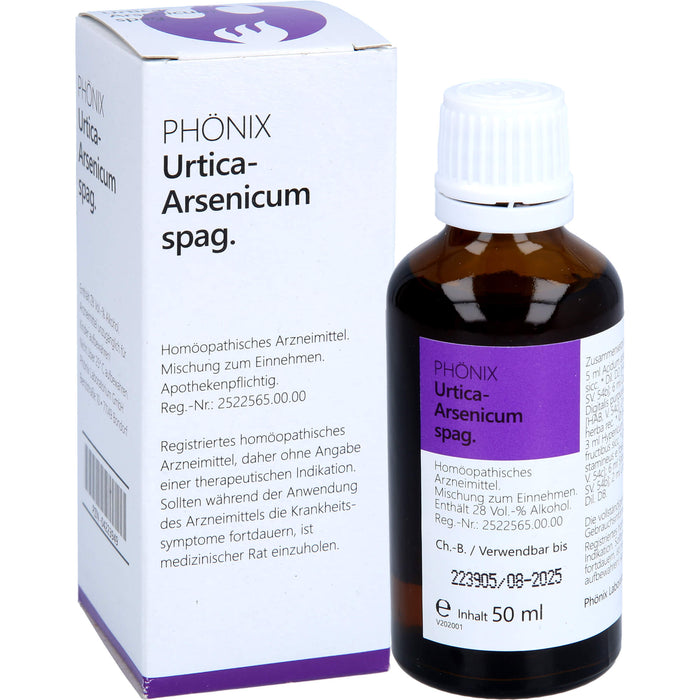 PHÖNIX Urtica Arsenicum spag. Tropfen, 50 ml Mixture