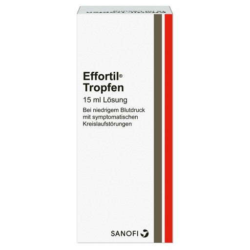 Effortil Tropfen, 7,5 mg/ml Tropfen zum Einnehmen, Lösung, 15 ml Lösung