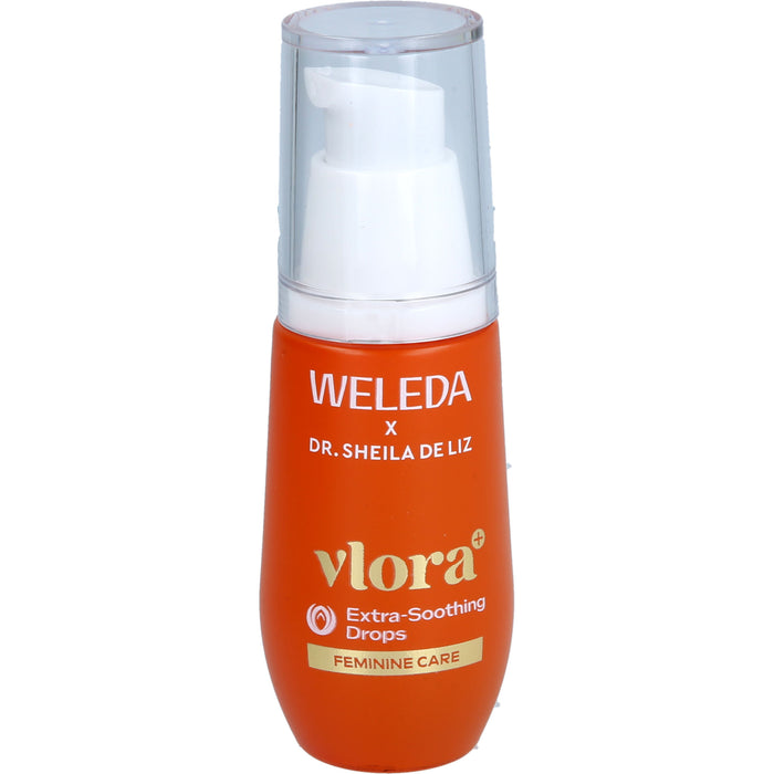 WELEDA Vlora+ Extra-Soothing Drops Öl bei gestresster Intimhaut, Irritationen und Juckreiz, 30 ml Oil