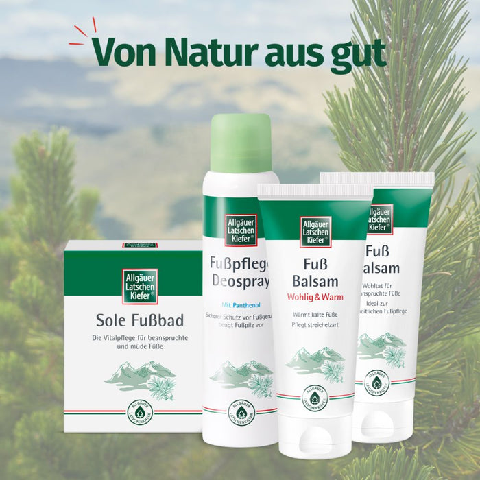 Allgäuer Latschenkiefer Sole Fußbad, 10 St. Beutel