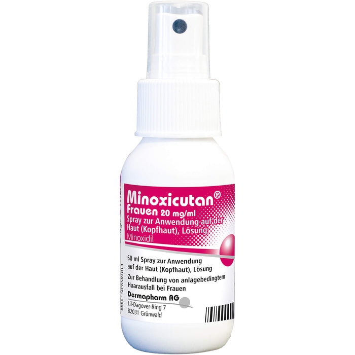 Minoxicutan  Frauen 20 mg/ml Spray zur Anwendung auf der Haut, 60 ml Solution
