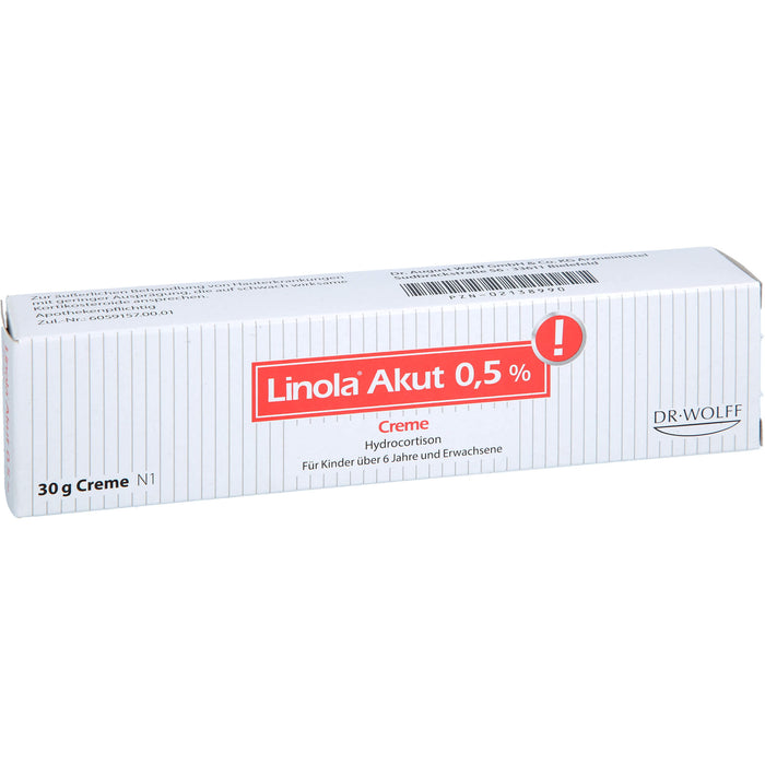 Linola akut 0,5 % Creme, 30 g Creme